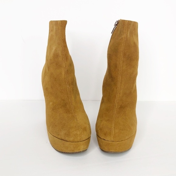 JEFFREY Campbell handmade tan Meeker suede boots - Picture 11 of 12